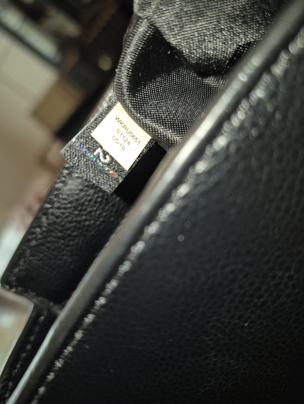 kate spade Black Pebbled Leather Satchel Geraldine-Patterson Ave. - Picture 2 of 11